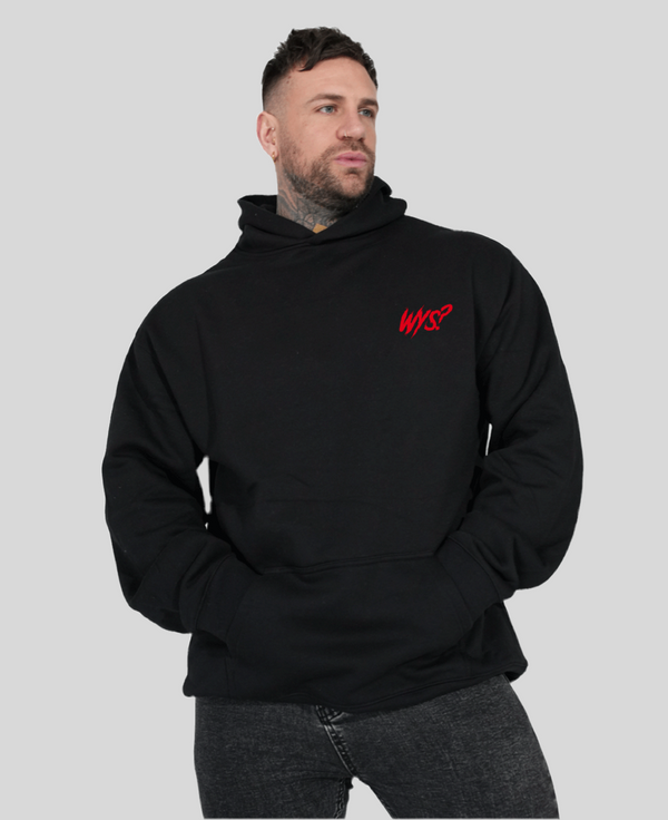 UNISEX Neon Hoodie Red