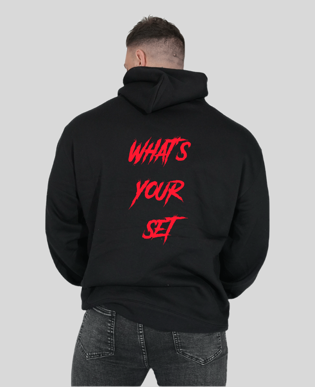 UNISEX Neon Hoodie Red