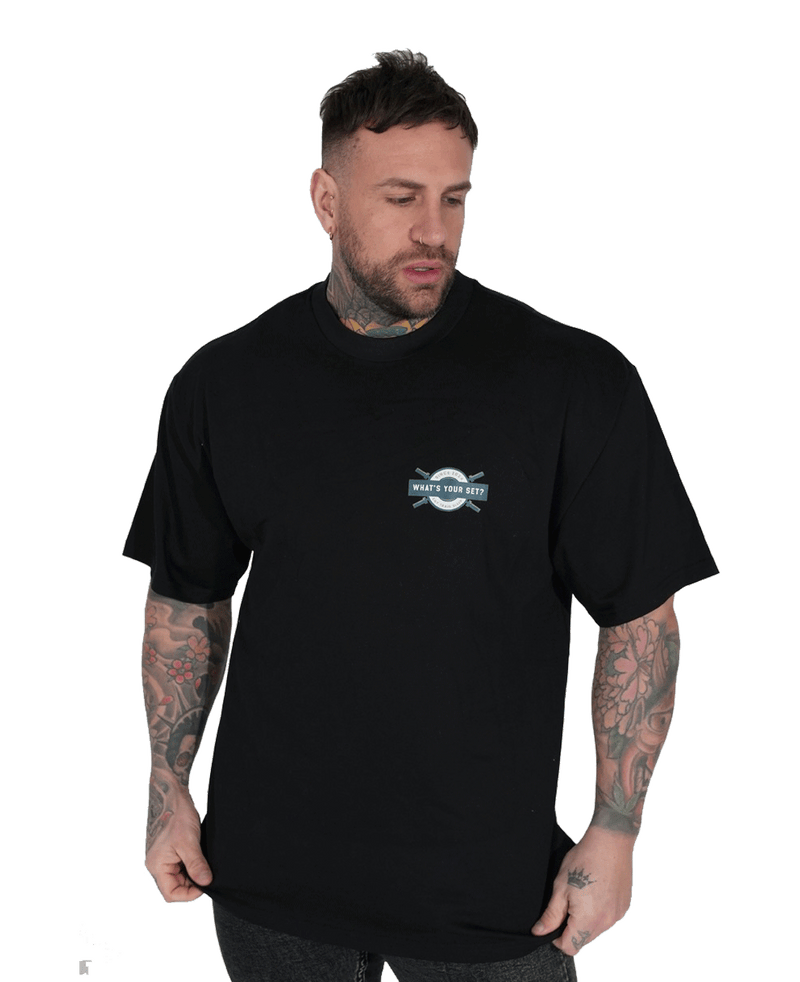 Steel Box Tee Black