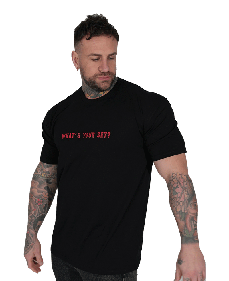 WYS Official Muscle Tee Black