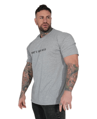 WYS Official Muscle Tee Grey
