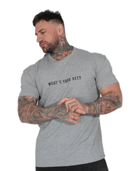 WYS Official Muscle Tee Grey