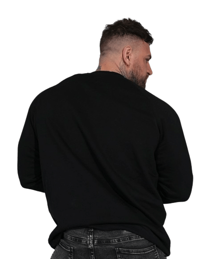 Weighted Crewneck Black